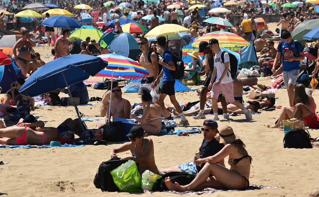 Bournemouth beach strand 