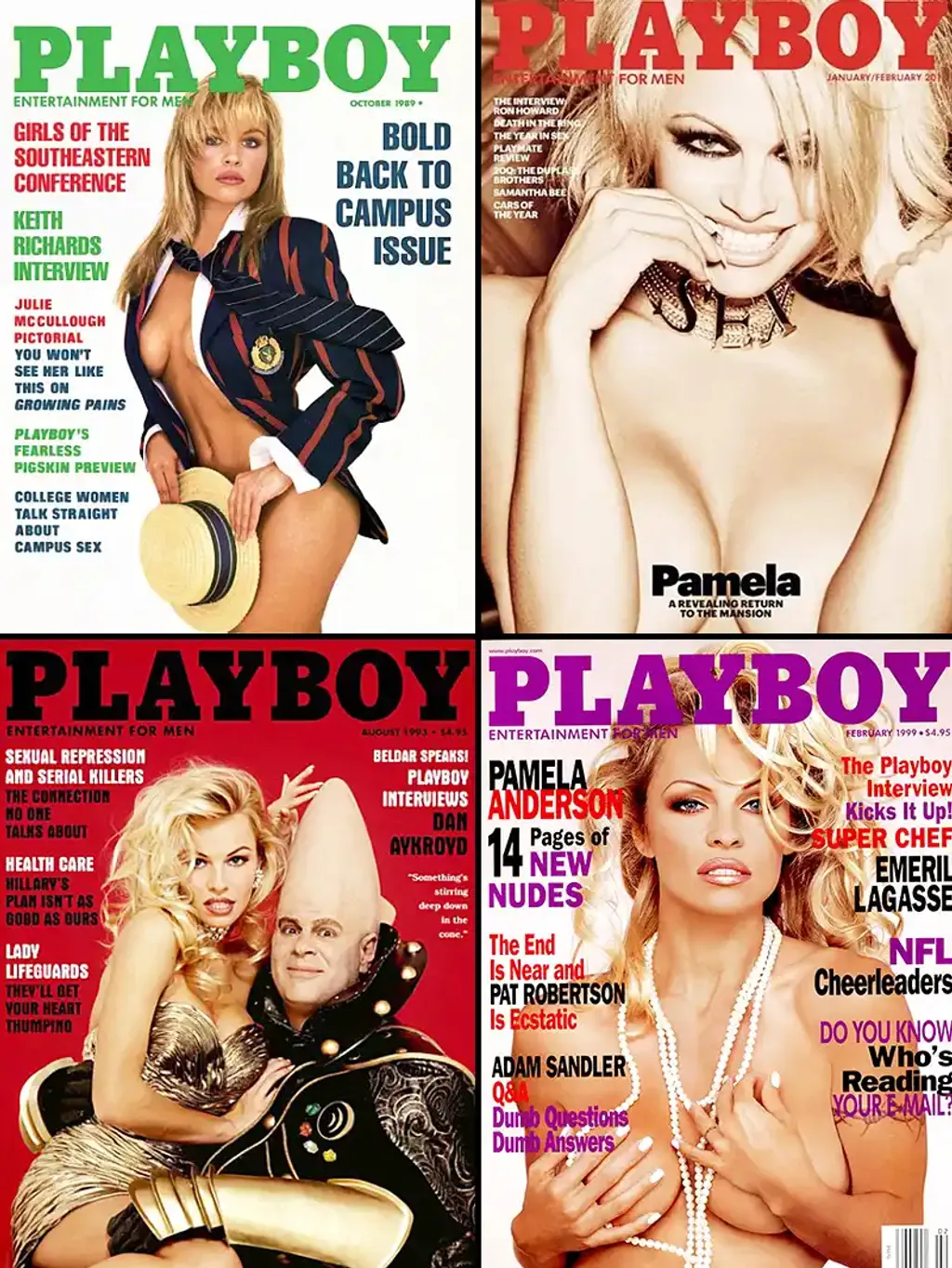 Pamela Anderson a Playboyban 