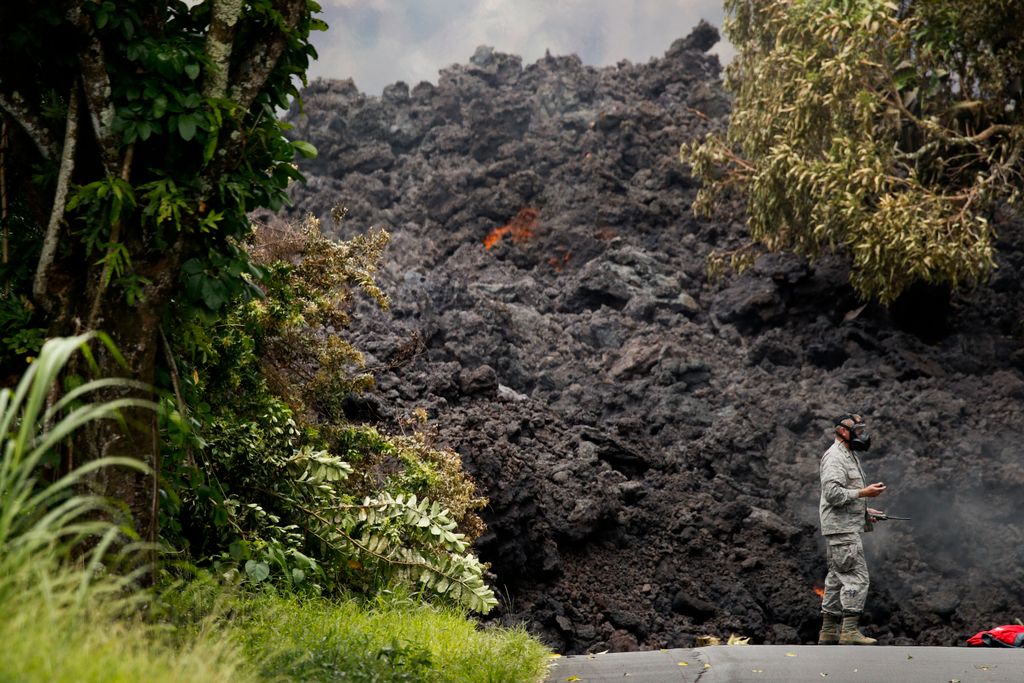 Hawaii vulkánkitörés 