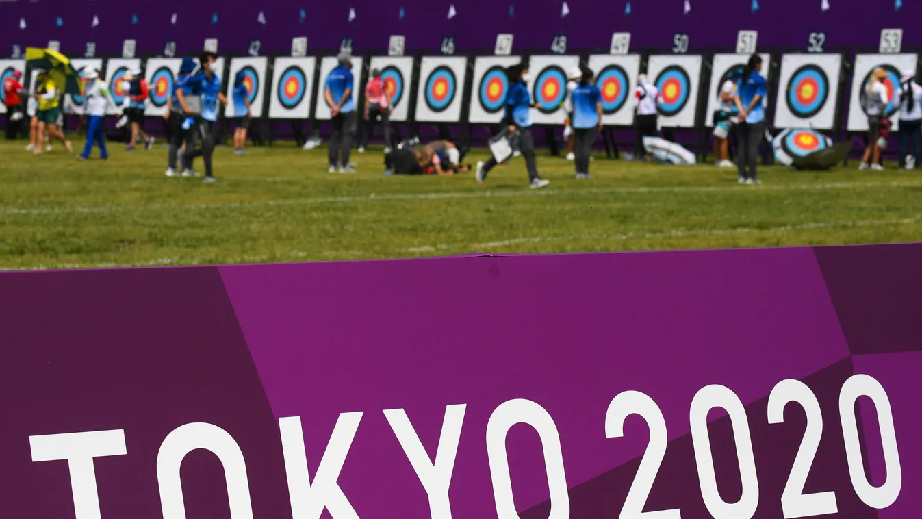 Japan Olympics 2020 Archery 2020 Summer Olympics Games of the XXXII Olympiad Tokyo 2020 Olympic Games 2021 Horizontal 