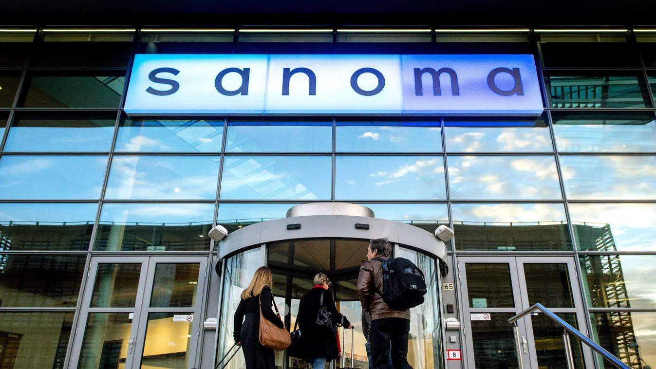 Sanoma, finn cég, logó 