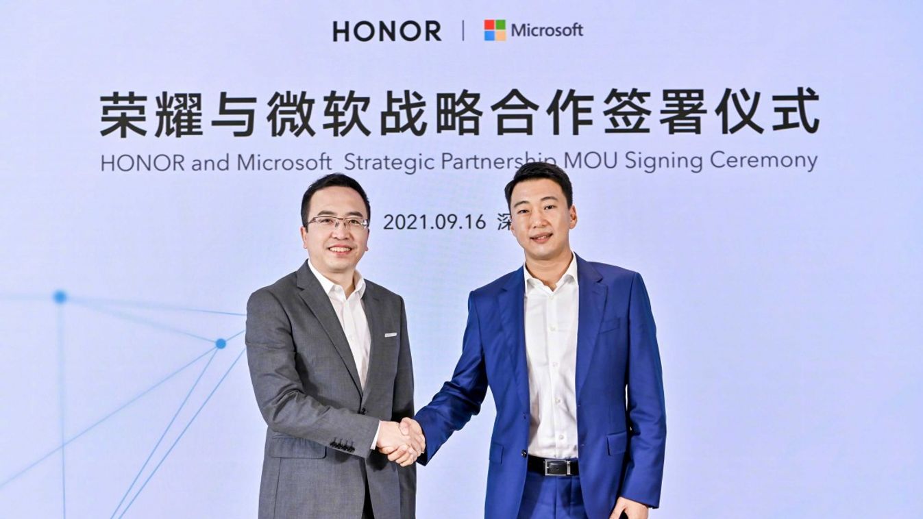 Honor - Microsoft együttműködés 