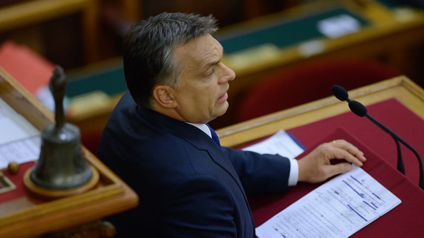 parlament plenáris, Orbán Viktor