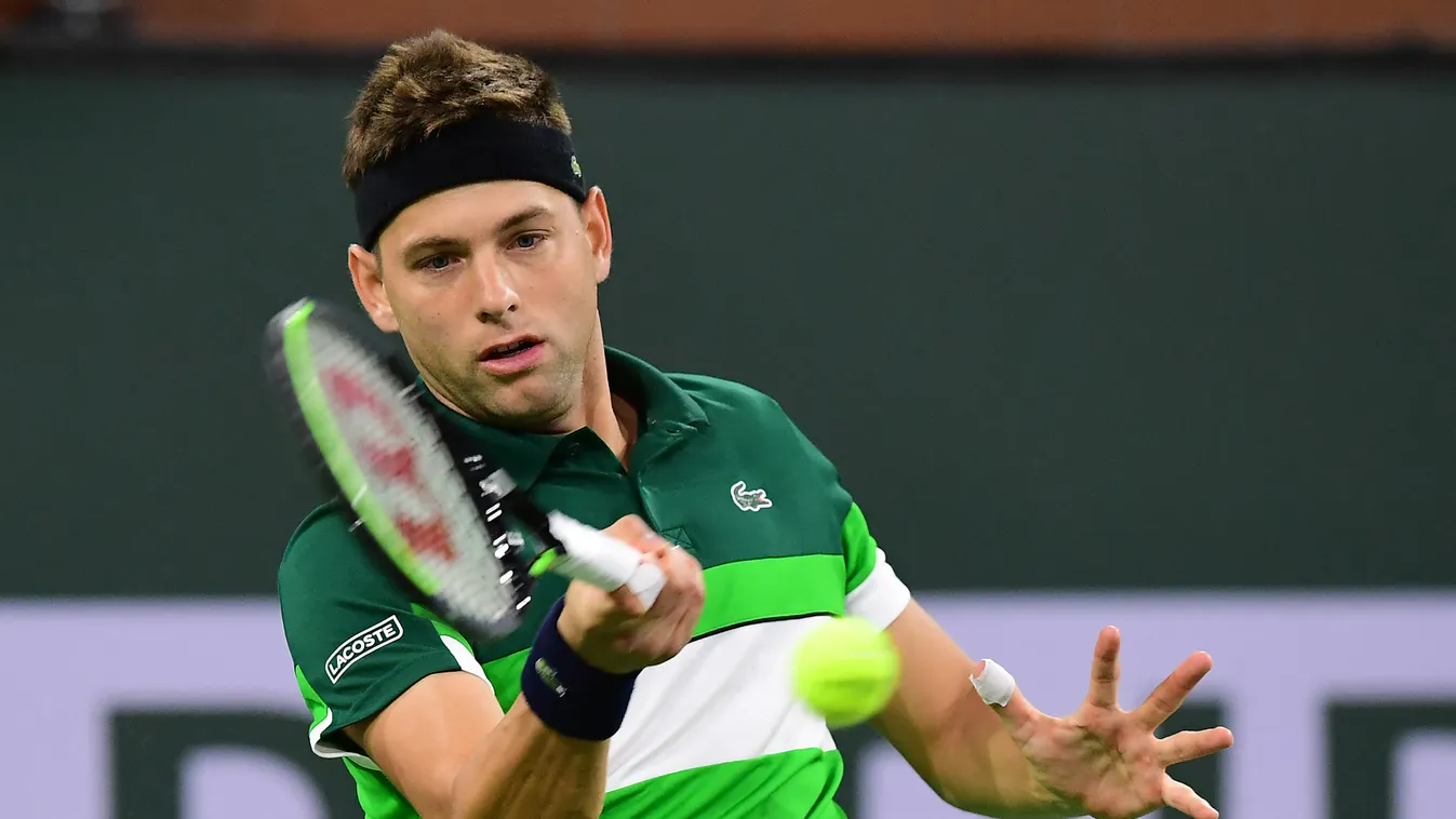 Tennis: ATP tour 2021 - BNP Paribas Open: Day 8 tennis Horizontal 