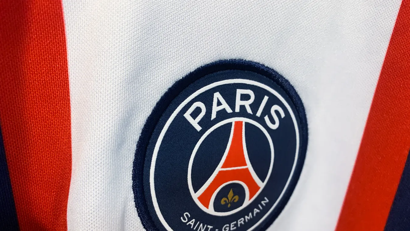 Football Emblems And Logos club emblem jersey paris psg saint germain saint-germain soccer sports t-shirt Paris Saint-Germain football jersey illustration photo Krakow Poland May 6 2023 Jakub Porzycki/NurPhoto Horizontal ECONOMY FINANCE FOOTBALL KIT LOGO 