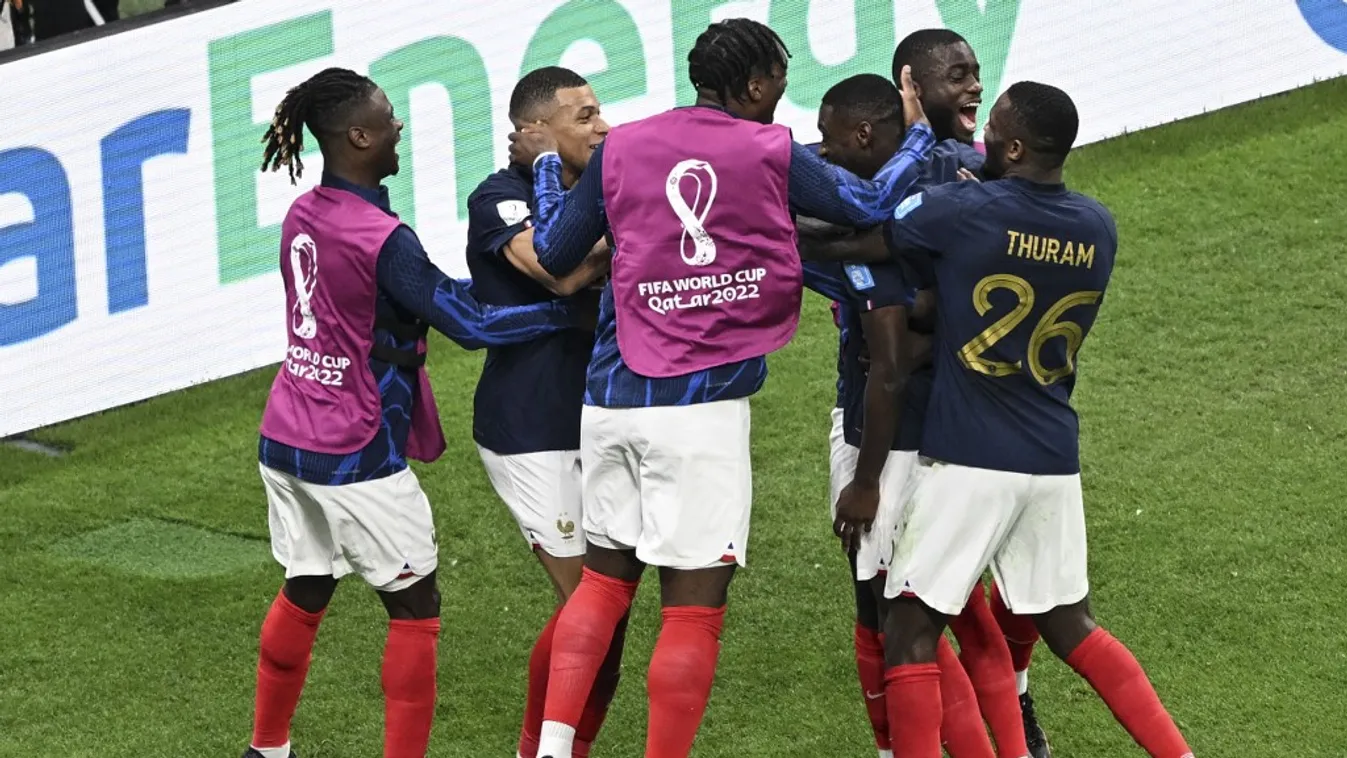 France v Morocco: Semi Final - FIFA World Cup 2022 Soccer,2022,FIFA,Football,France,Morocco,Qatar,Semi final Horizontal 