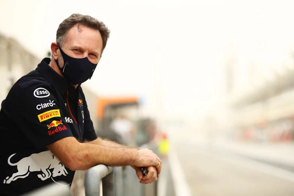 Forma-1, Christian Horner, Red Bull Racing, Bahrein teszt 1. nap 