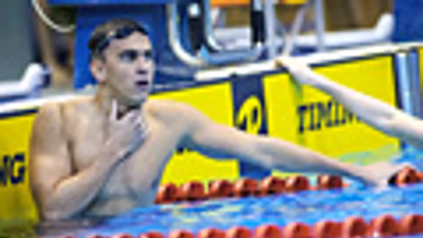 Cseh László olimpiai érmes úszó