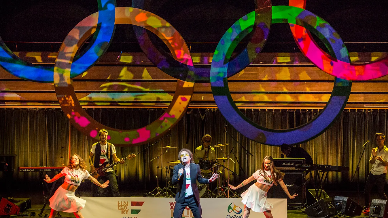 A magyar olimpiai csapat ünnepélyes fogadalomtétele, 2016 Rio,  Művészetek Palotája, MüPa, Szikora Róbert 
