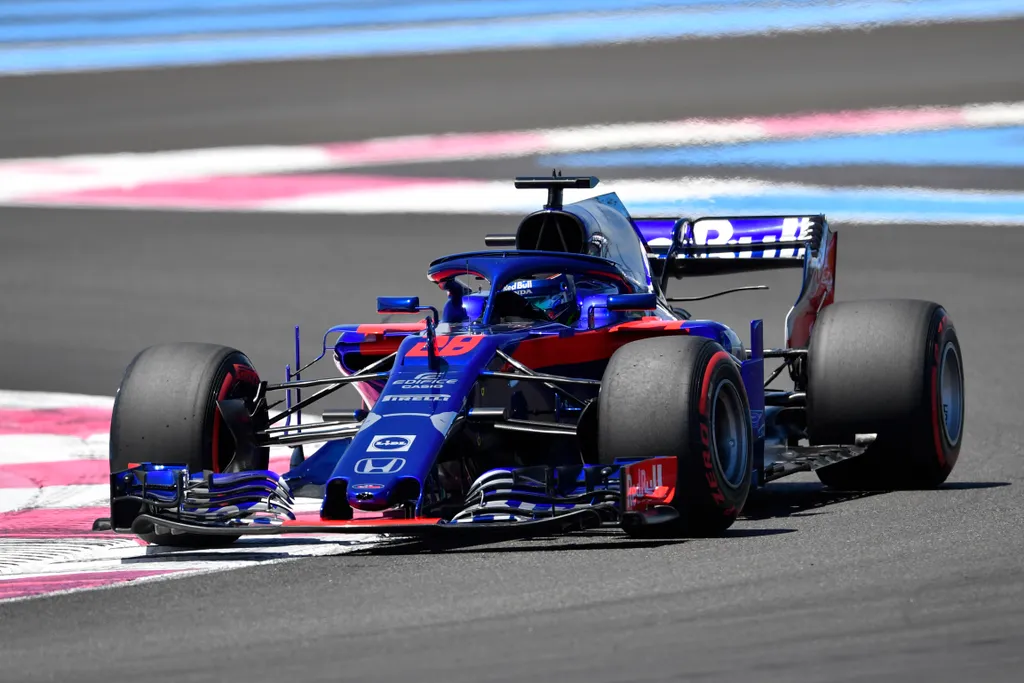 A Forma-1-es Francia Nagydíj pénteki napja, Brendon Hartley, Scuderia Toro Rosso 