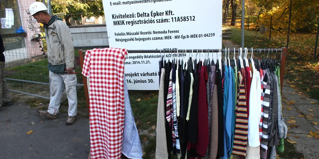 Mátyásföldi boltbezárás, ruházati bolt bezárása a Budapest XVI. ker Jókai u. 5 szám alatt. 