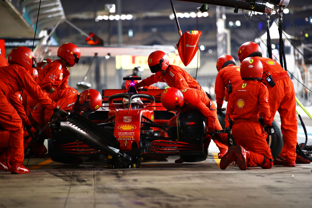 Forma-1, Abu-dzabi Nagydíj, Sebastian Vettel, Ferrari 