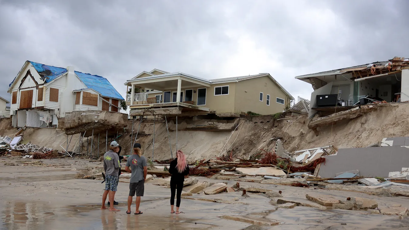 Nicole hurrikán, pusztítás, Florida, Amerikai Egyesült Államok, vihar, 