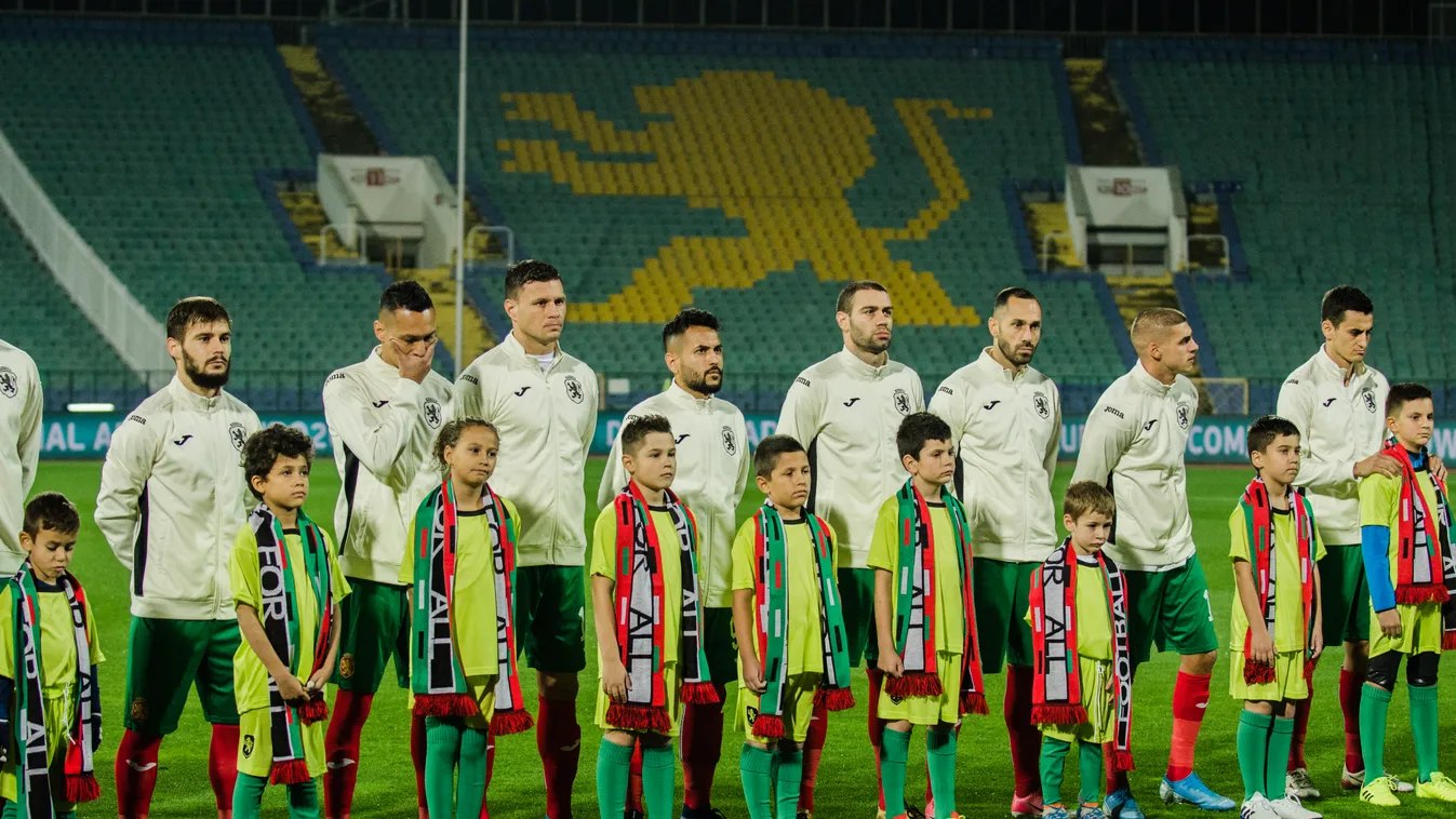 Bulgaria v Czech Republic - UEFA Euro 2020 Qualifier TEAM Team sport PLAYER Social group GRASS person soccer Qualifications Bulgaria team of Bulgaria closed doors Czech Republic Vasil Levski National Stadium UEFA EURO Sofia Hristo Rusev NurPhoto 