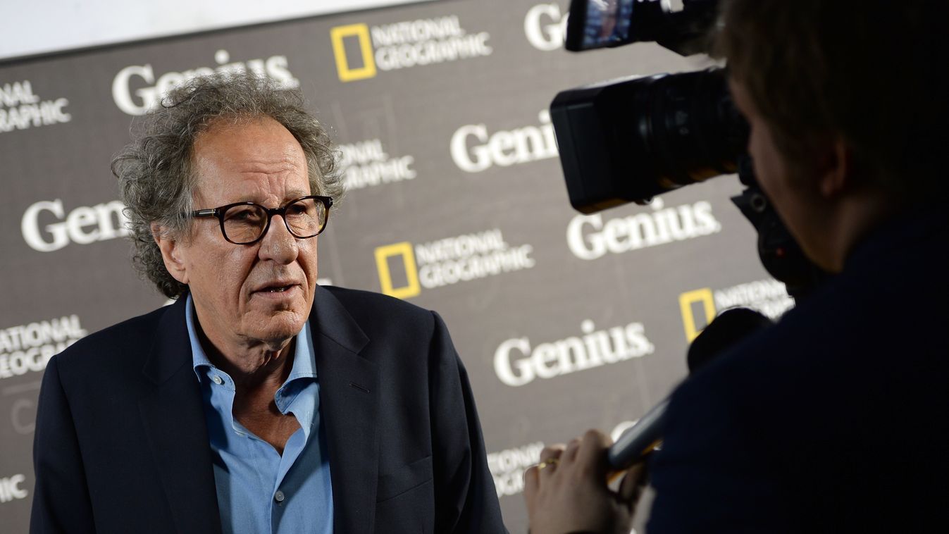 National Geographic's Premiere Screening Of "Genius" In London - Screening Arts Culture and Entertainment, topics, topix, bestof, toppics, toppix Arts Culture and Entertainment, topics, topix, bestof, toppics, LONDON, ENGLAND - MARCH 30:  Geoffrey Rush at
