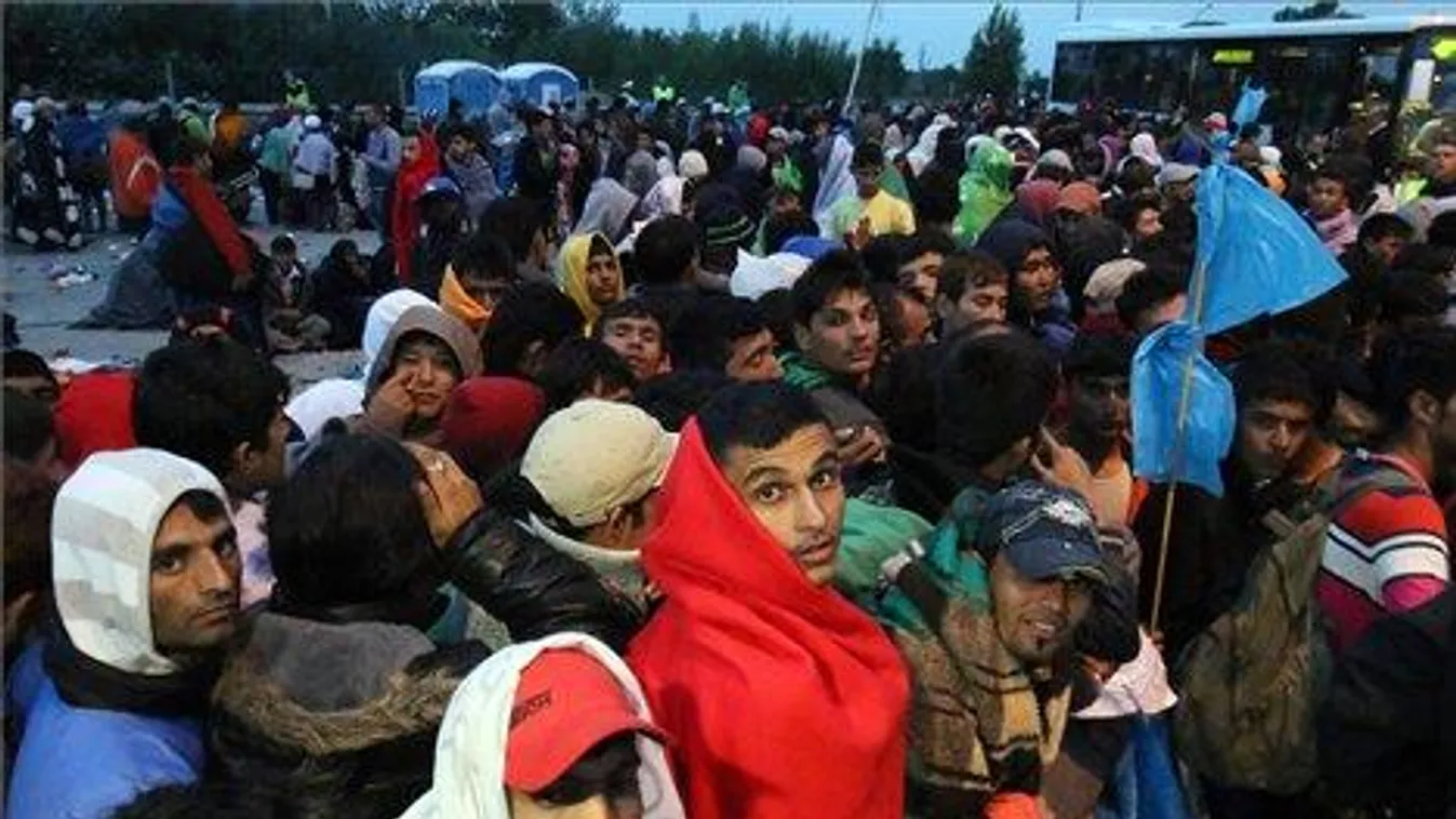 Menekültek osztrák határ 