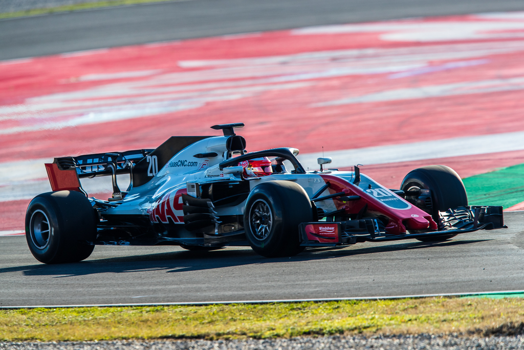 A Forma-1 előszezoni tesztje Barcelonában - 5. nap, Kevin Magnussen, Haas F1 Team 