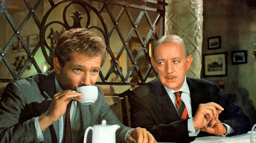 The Quiller Memorandum (1966) uk Cinema Horizontal CAFE COFFEE 