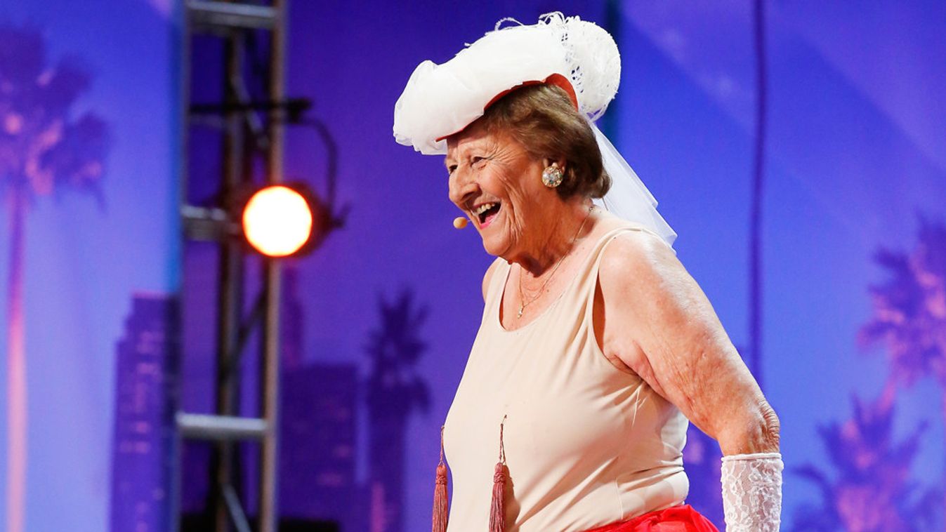 America's Got Talent 90 éves sztriptíztáncosnő 