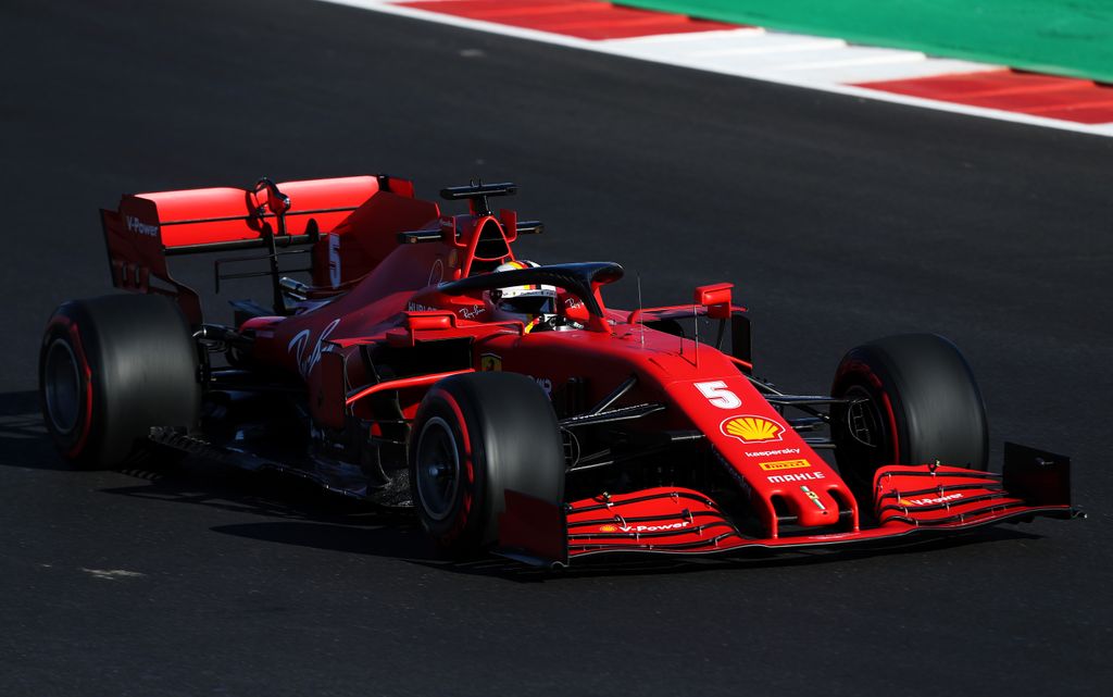 Forma-1, Portugál Nagydíj, péntek, Sebastian Vettel, Ferrari 