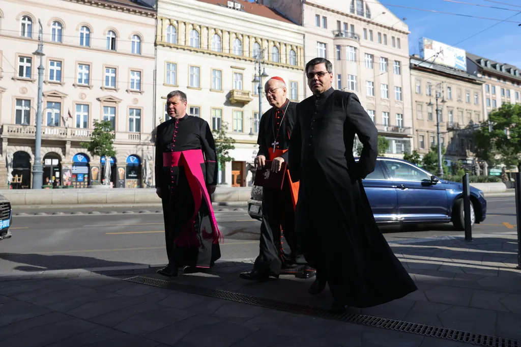 Novák Katalin, beiktatási ceremónia,új köztársasági elnök, 2022.05.14., budapesti Kálvin téri református templom, Ökumenikus istentisztelet, 