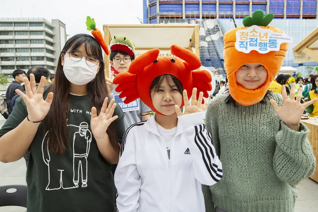 2023 World Earth Day Celebration in South Korea 2023,2023 World Earth Day Celebration,April,Gwanghwamun Square,S Horizontal A Föld napja a világban 