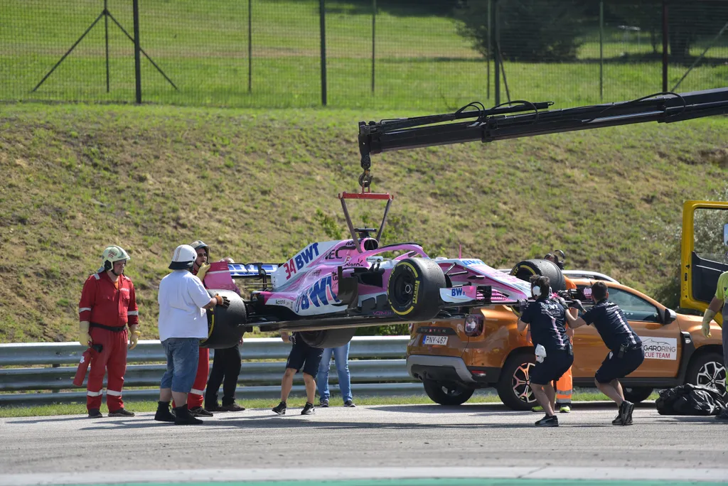 F1-es tesztelés a Hungaroringen, 2. nap, Nyikita Mazepin, Force India 