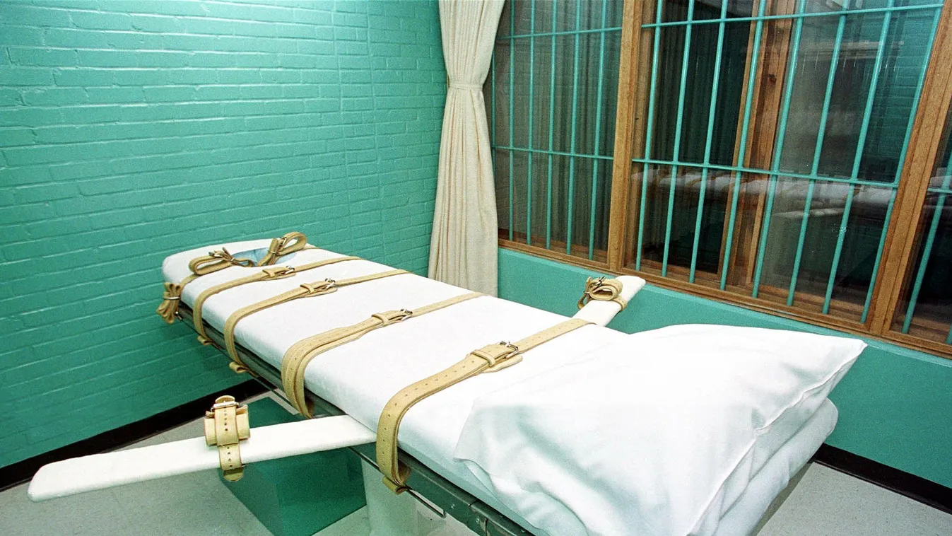 ítélet-végrehajtó helyiség, kivégzés, vesztőhely, "halálkamra", injekció általi halál, halálbüntetés, USA 