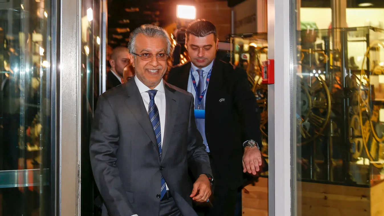 A bahreini Salman Bin Ibrahim al-Kalifa sejk, a FIFA egyik elnökjelöltje 
