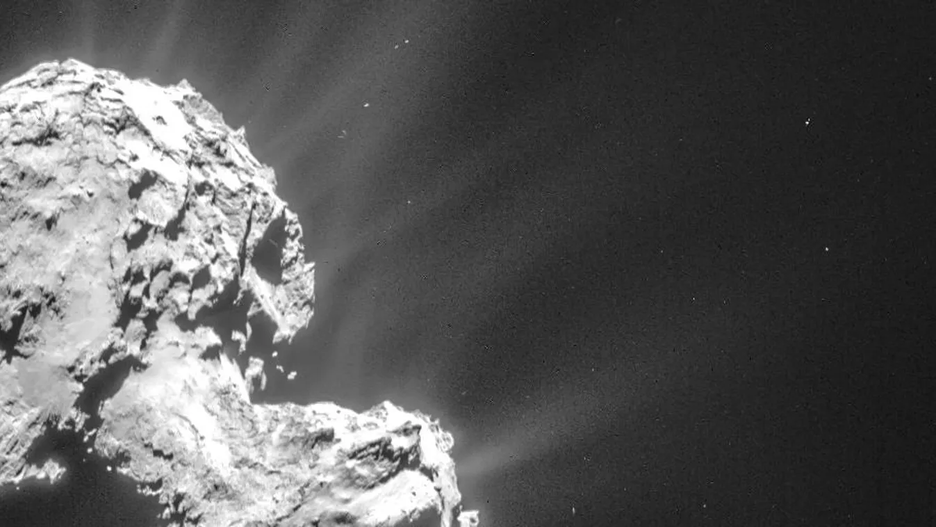 Rosetta űrszonda, navigációs kamera, fotó a Csurjumov-Geroszimenko üstökösről 
