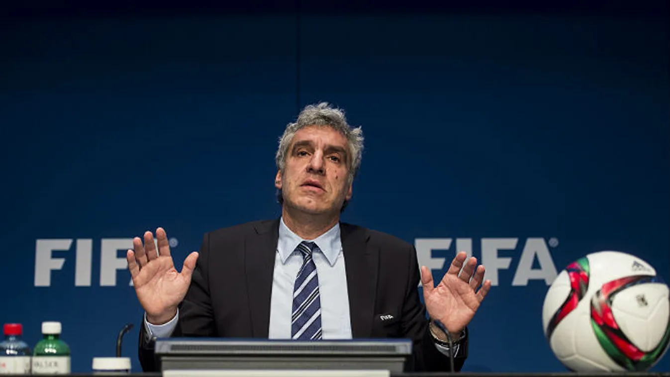 Walter de Gregorio, a FIFA kommunikációs és közönségkapcsolati igazgatója 