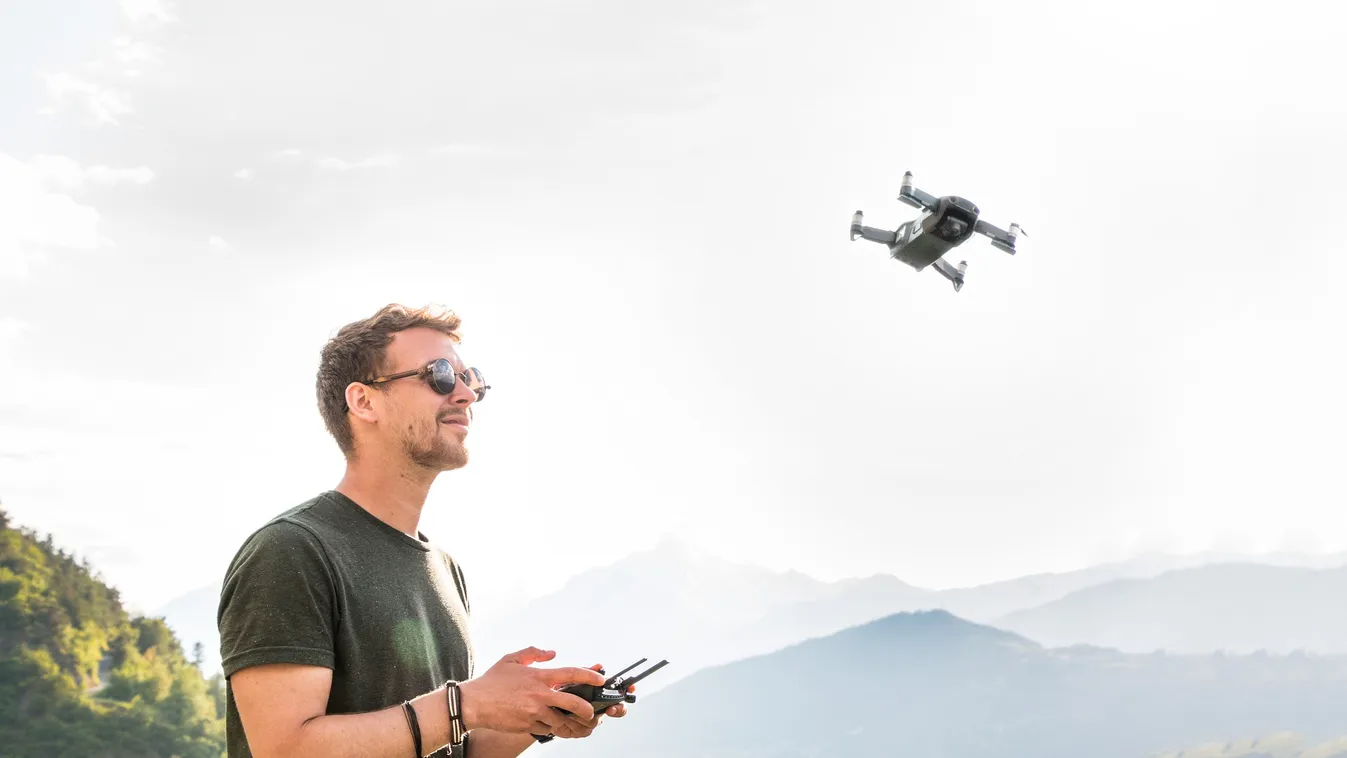 drónozás kvadrokopter quadrocopter 