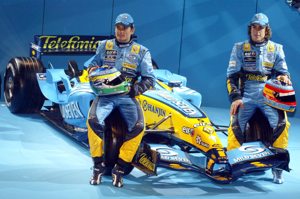 Forma-1, Fernando Alonso, Renault, autóbemutató 2005 
