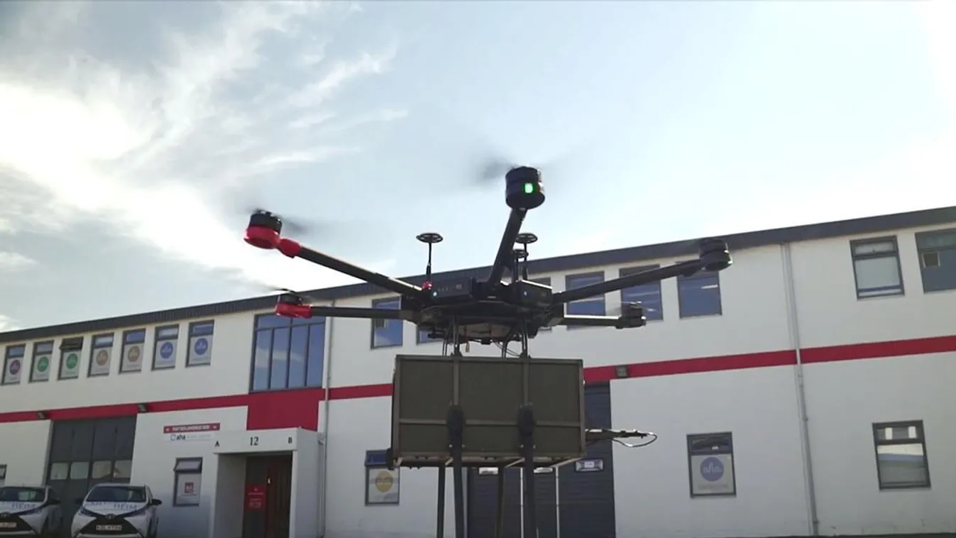 aha flytrex izland drón quadrocopter 