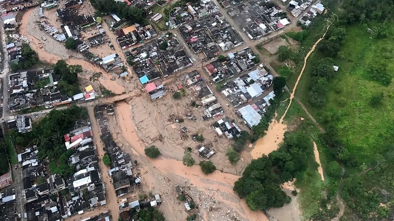 kolumbiai földcsuszamlás 
