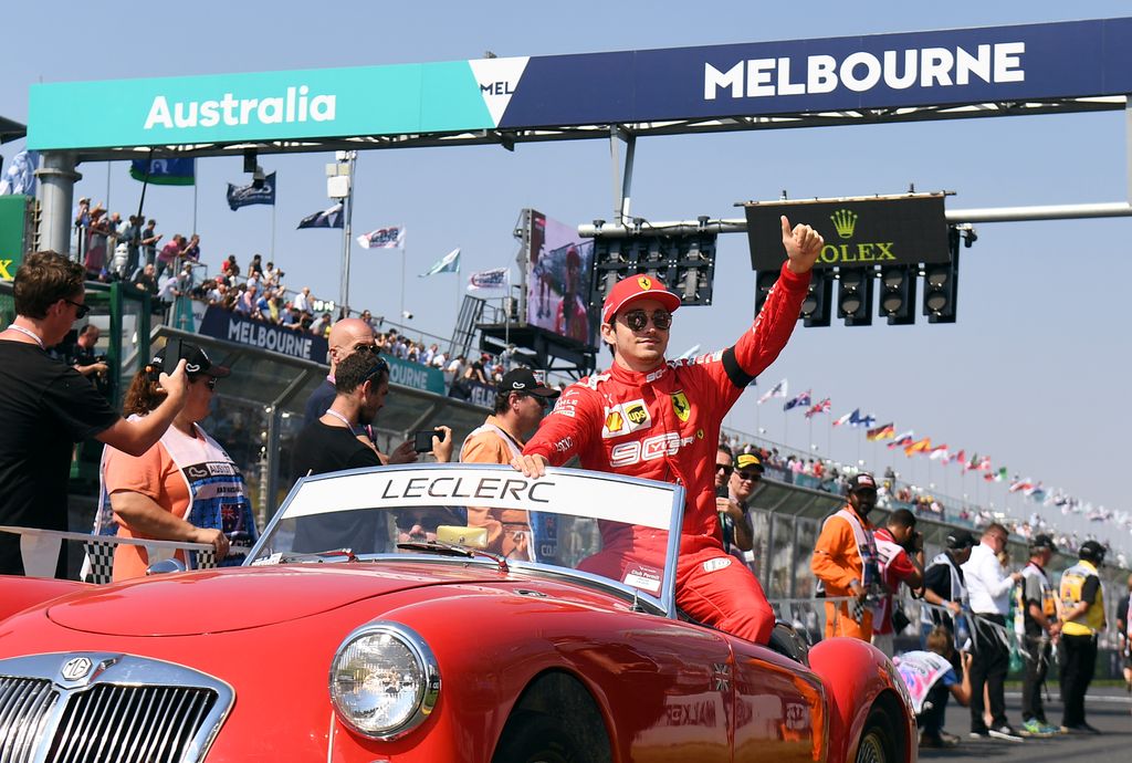 Forma-1, Ausztrál Nagydíj, vasárnap, Charles Leclerc, Scuderia Ferrari 
