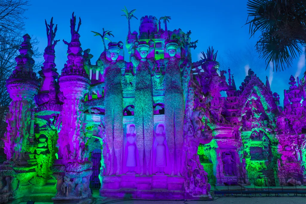 Palais Idéal du Facteur Cheval francia kastély palota 