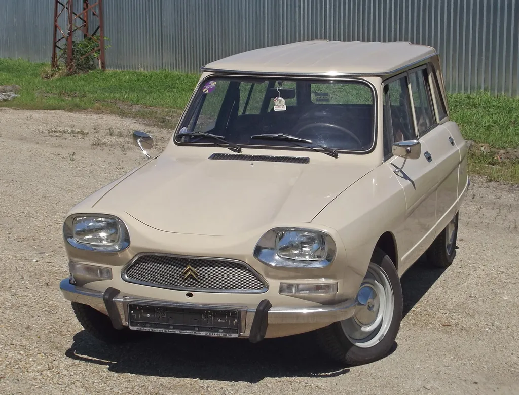 Citroen Ami 8 veteránteszt 