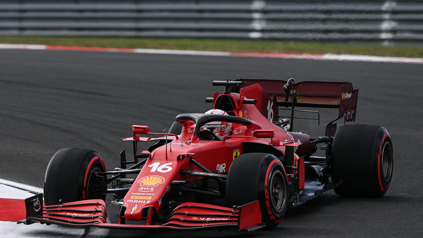 Forma-1, Charles Leclerc, Ferrari, Török Nagydíj 2021, péntek 