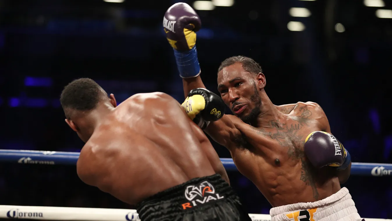 Robert Easter Jr. v Javier Fortuna GettyImageRank2 Boxing - Sport USA New York City Fighting Punching Photography Lightweight - Weight Class World Title International Boxing Federation Barclays Center - Brooklyn Javier Fortuna Robert Easter Jr. FeedRouted