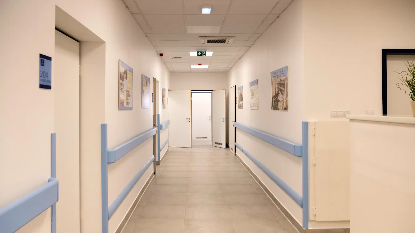 felújított kórház, Magyarország, illusztráció 