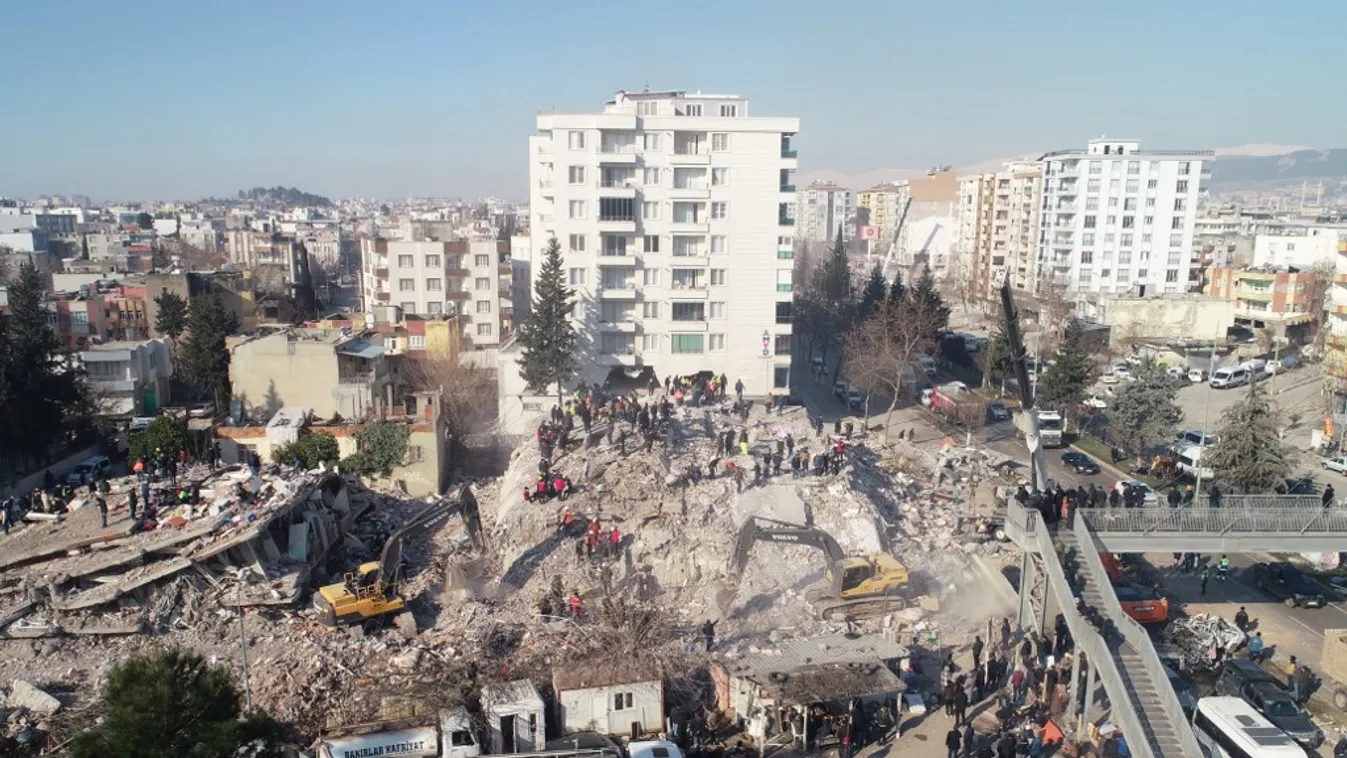 7.7 magnitude Kahramanmaras earthquake jolts Turkiye's Adiyaman 2023,7.7,earthquake,hit,jolt,Kahramanmaras,Quake Horizontal 