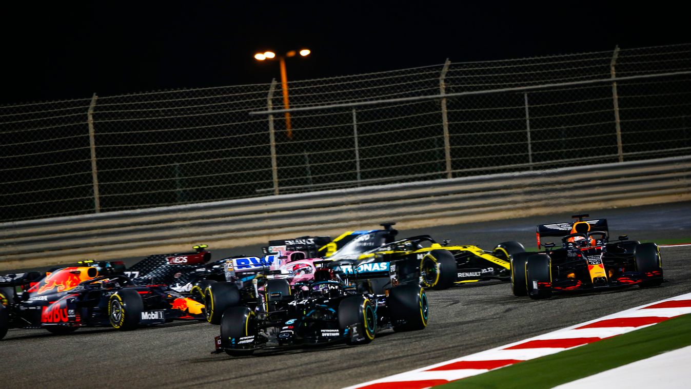 Forma-1, Bahreini Nagydíj, Lewis Hamilton, Max Verstappen 