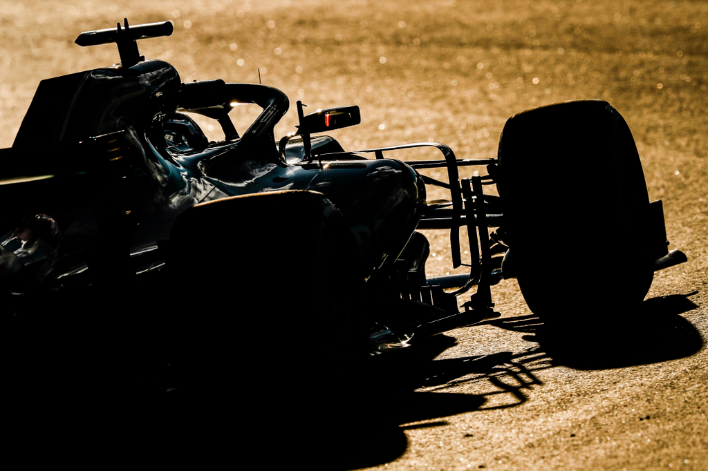 A Forma-1 előszezoni tesztje Barcelonában - 5. nap, Lewis Hamilton, Mercedes-AMG Petronas 