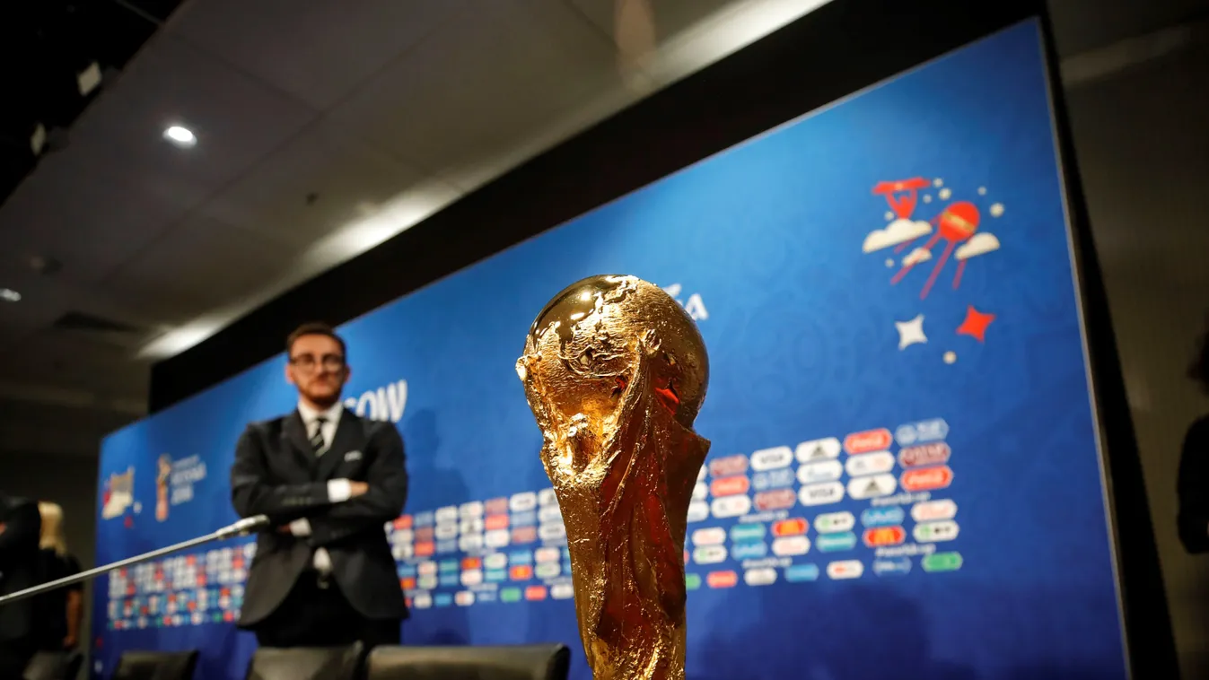 News conference on 2018 FIFA World Cup closing ceremony Russia PRESS CONFERENCE Moscow Soccer SPORT FIFA World Cup national team photography CLOSING CEREMONY ball International Team Soccer Russian capital FIFA World Cup 2018 Moscow - Russia World Sports C