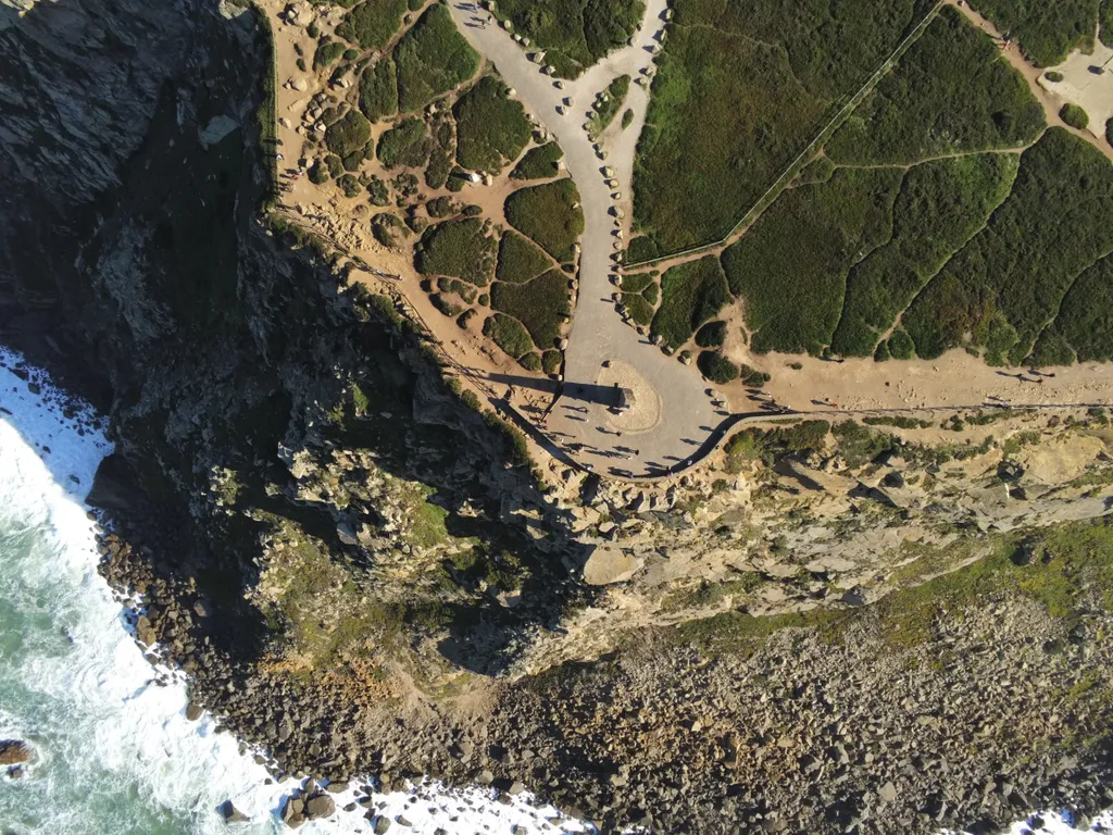 Cabo da Roca, Portugália, Szikla-fok, európai szárazföld legnyugatibb pontja, európa, portugál 