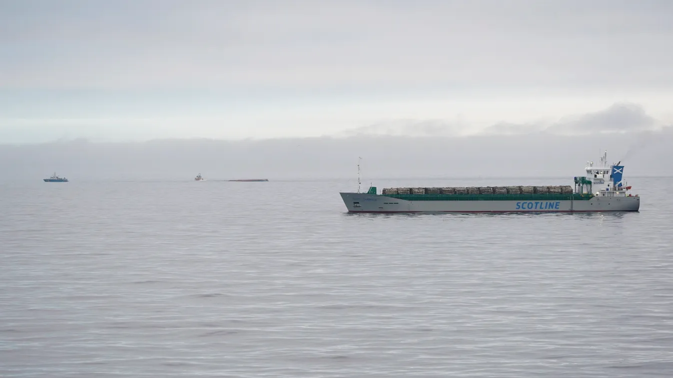 teherhajó ütközés Balti-tenger 