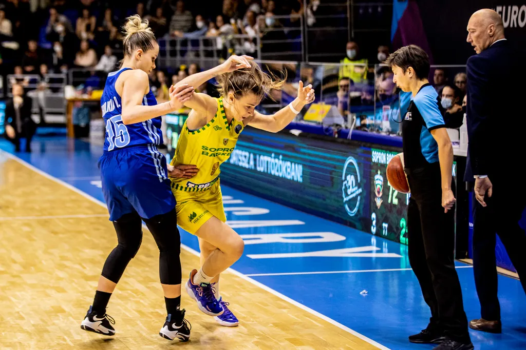 Sopron Basket, Dinamo Kurszk, női, kosárlabda, Euroliga, mérkőzés 