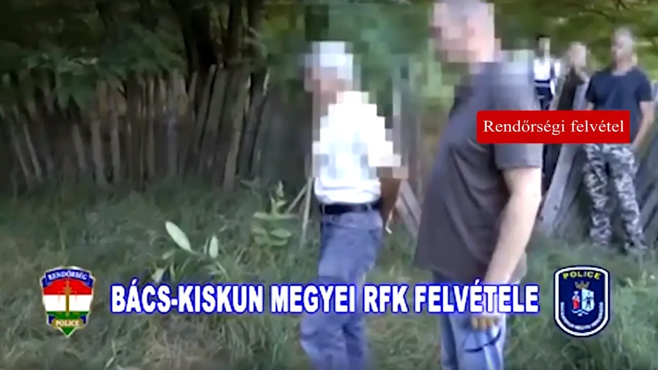 részlet a Life TV Kiemelt ügyek Kovács Noémivel című műsorából, kuskunhalasi sorozatgyilkos, rendőrségi felvétel 