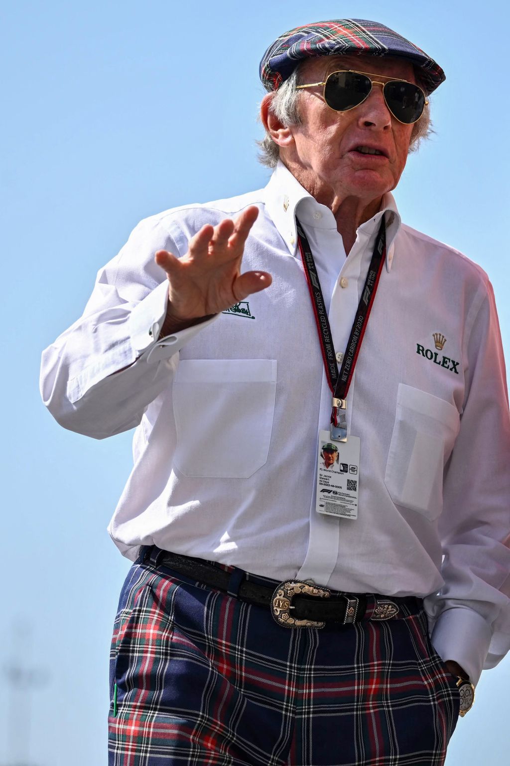 Forma-1, Abu-dzabi Nagydíj 2022, szombat, Sir Jackie Stewart 